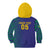 Custom Brazil Football Kid Hoodie With Leopard Pattern