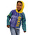 Custom Brazil Football Kid Hoodie With Leopard Pattern