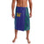 Custom Brazil Football Lavalava With Leopard Pattern