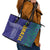 Brazil Football Leather Tote Bag With Leopard Pattern