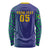 Custom Brazil Football Long Sleeve Shirt With Leopard Pattern