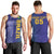 Custom Brazil Football Men Tank Top With Leopard Pattern