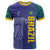 Custom Brazil Football T Shirt With Leopard Pattern