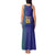 Custom Brazil Football Tank Maxi Dress With Leopard Pattern