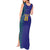 Custom Brazil Football Tank Maxi Dress With Leopard Pattern