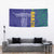 Brazil Football Tapestry With Leopard Pattern