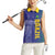 Custom Brazil Football Women Sleeveless Polo Shirt With Leopard Pattern