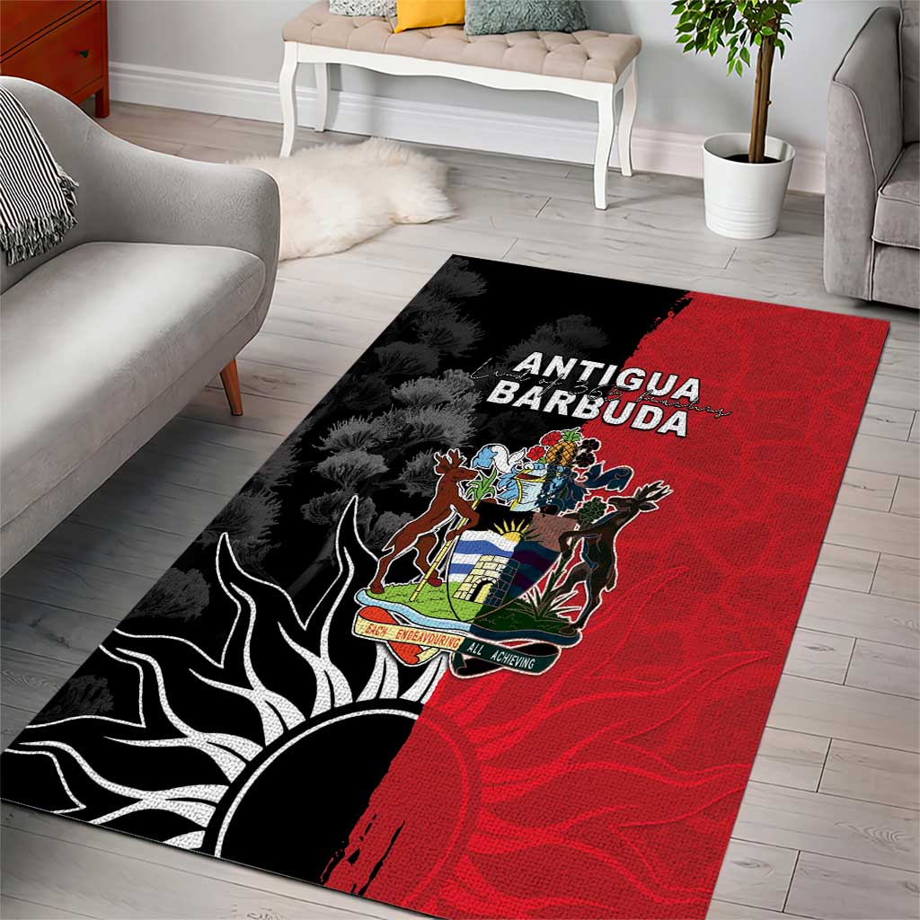 Antigua and Barbuda Area Rug Land Of 365 Beaches