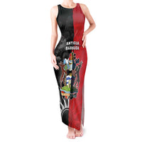 Personalized Antigua and Barbuda Tank Maxi Dress Land Of 365 Beaches
