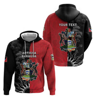 Personalized Antigua and Barbuda Zip Hoodie Land Of 365 Beaches