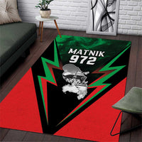 Martinique 972 Area Rug Matnik Map