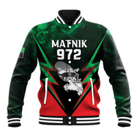 Personalized Martinique 972 Baseball Jacket Matnik Map