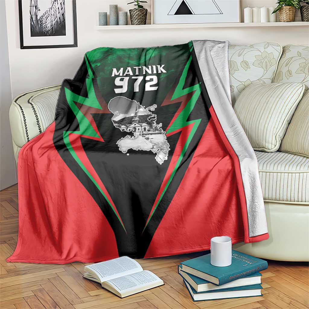 Martinique 972 Blanket Matnik Map