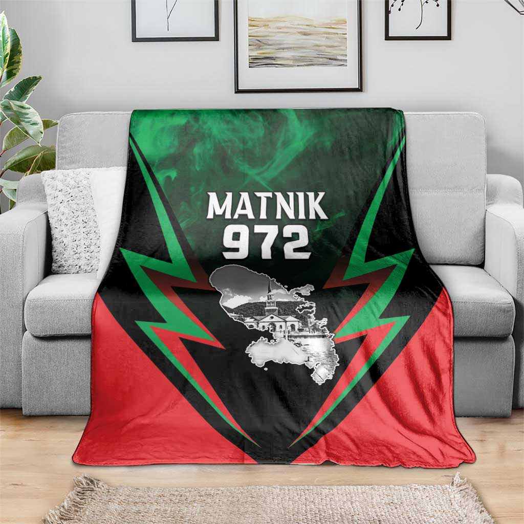 Martinique 972 Blanket Matnik Map