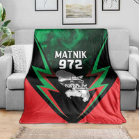 Martinique 972 Blanket Matnik Map