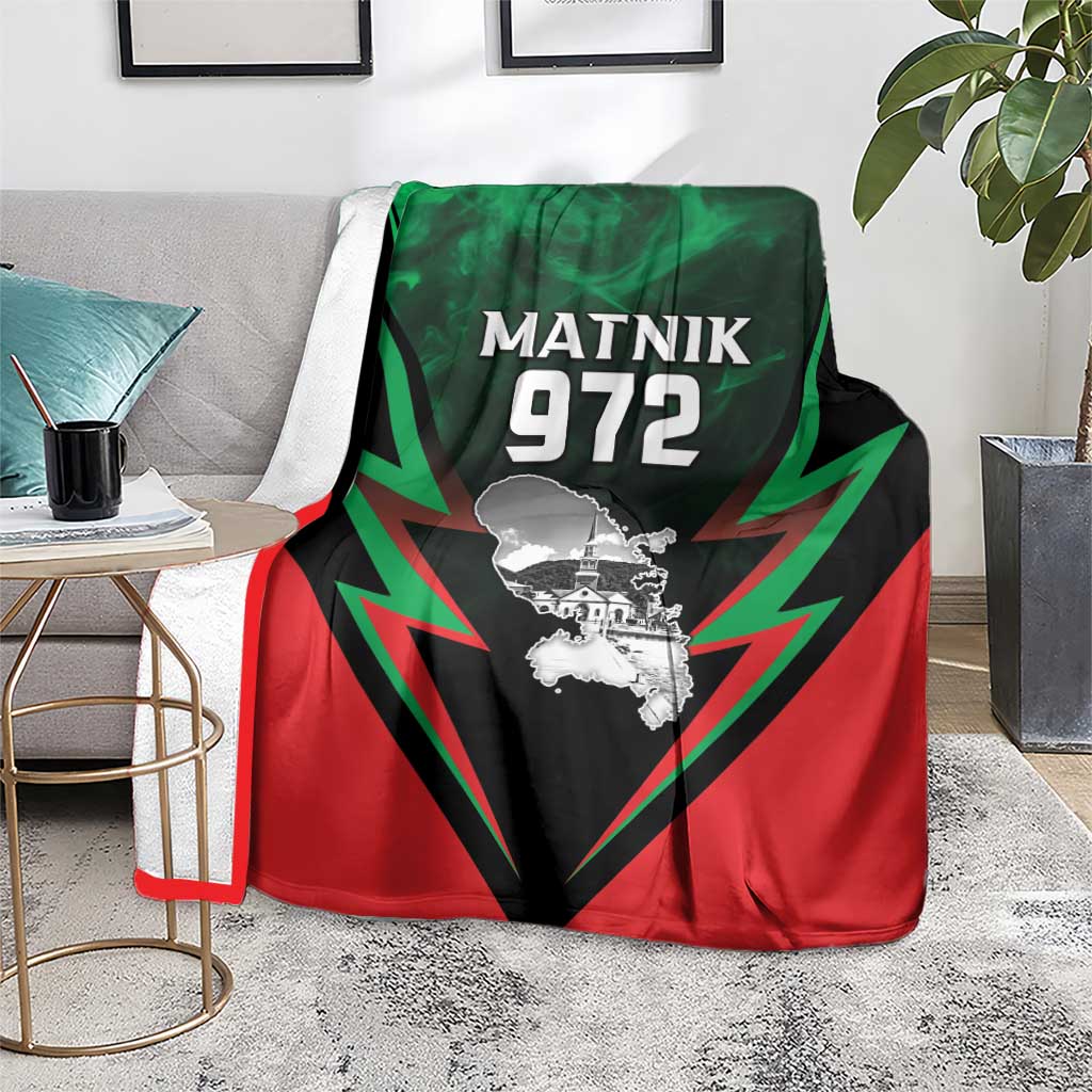 Martinique 972 Blanket Matnik Map