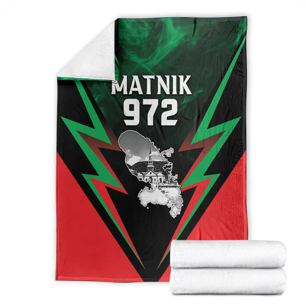 Martinique 972 Blanket Matnik Map