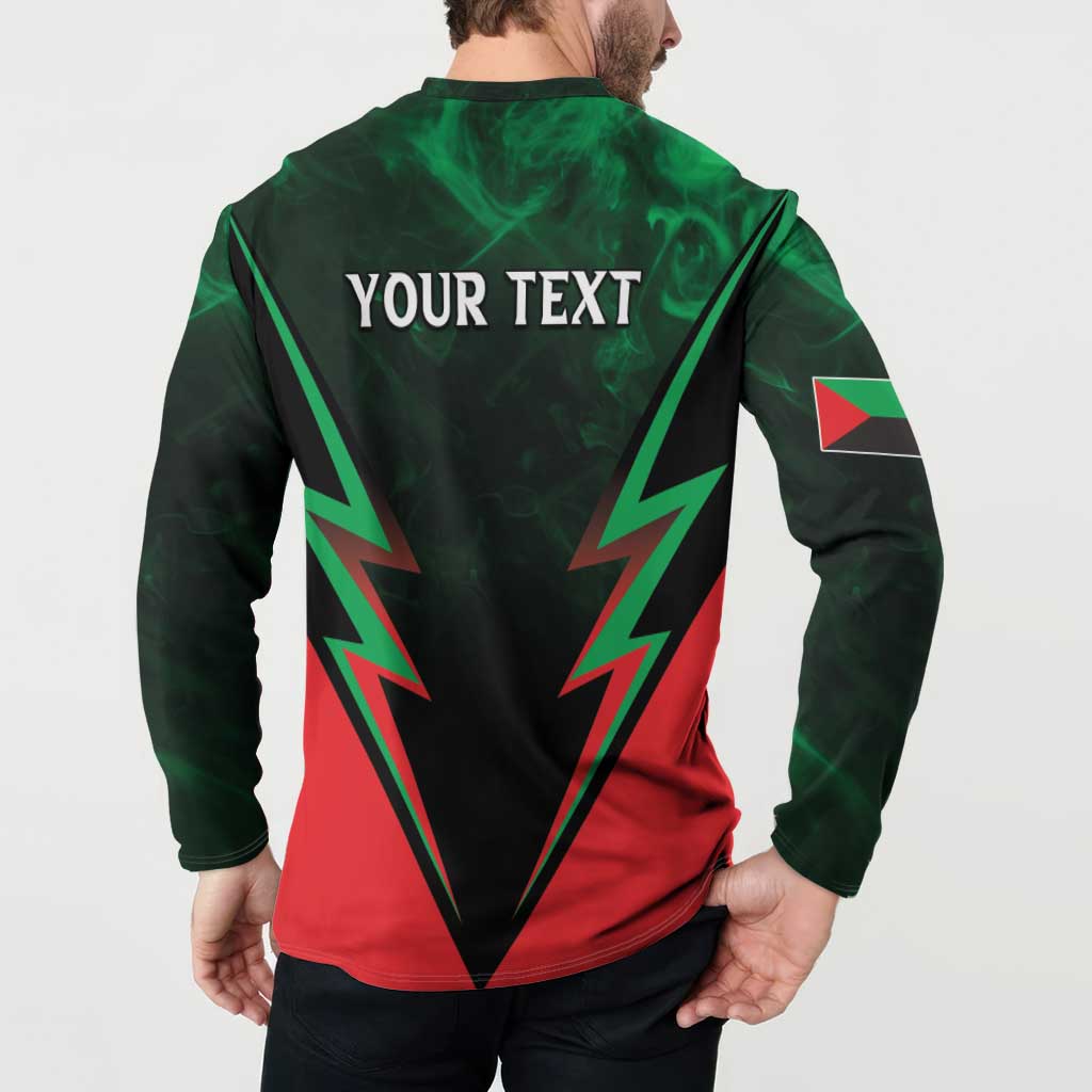 Personalized Martinique 972 Button Sweatshirt Matnik Map