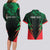 Personalized Martinique 972 Couples Matching Long Sleeve Bodycon Dress and Hawaiian Shirt Matnik Map