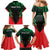 Personalized Martinique 972 Family Matching Mermaid Dress and Hawaiian Shirt Matnik Map