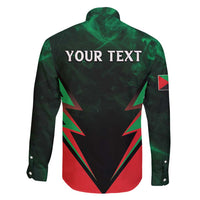 Personalized Martinique 972 Family Matching Off Shoulder Short Dress and Hawaiian Shirt Matnik Map