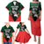 Personalized Martinique 972 Family Matching Puletasi and Hawaiian Shirt Matnik Map