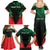 Personalized Martinique 972 Family Matching Summer Maxi Dress and Hawaiian Shirt Matnik Map