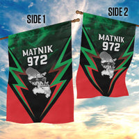 Martinique 972 Garden Flag Matnik Map