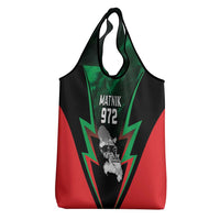 Martinique 972 Grocery Bag Matnik Map