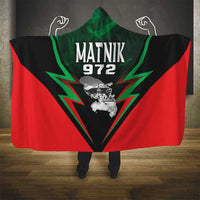 Martinique 972 Hooded Blanket Matnik Map
