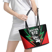 Martinique 972 Leather Tote Bag Matnik Map