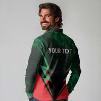 Personalized Martinique 972 Long Sleeve Polo Shirt Matnik Map