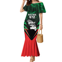 Personalized Martinique 972 Mermaid Dress Matnik Map