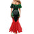 Personalized Martinique 972 Mermaid Dress Matnik Map