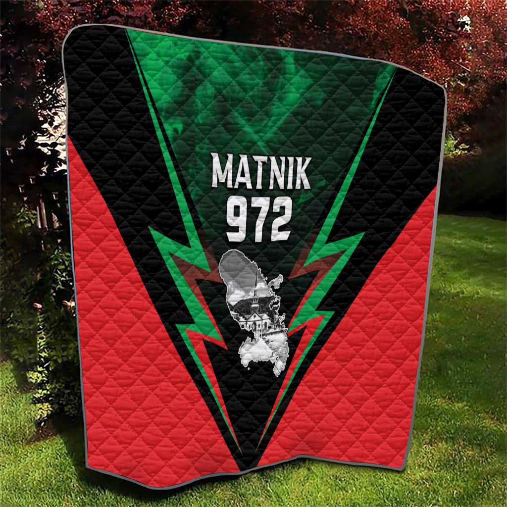 Martinique 972 Quilt Matnik Map
