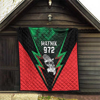 Martinique 972 Quilt Matnik Map