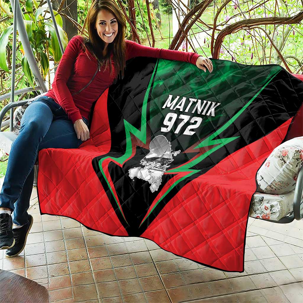 Martinique 972 Quilt Matnik Map