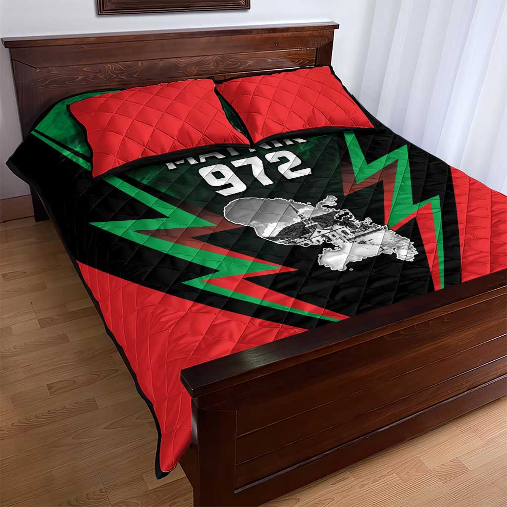 Martinique 972 Quilt Bed Set Matnik Map