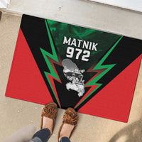 Martinique 972 Rubber Doormat Matnik Map