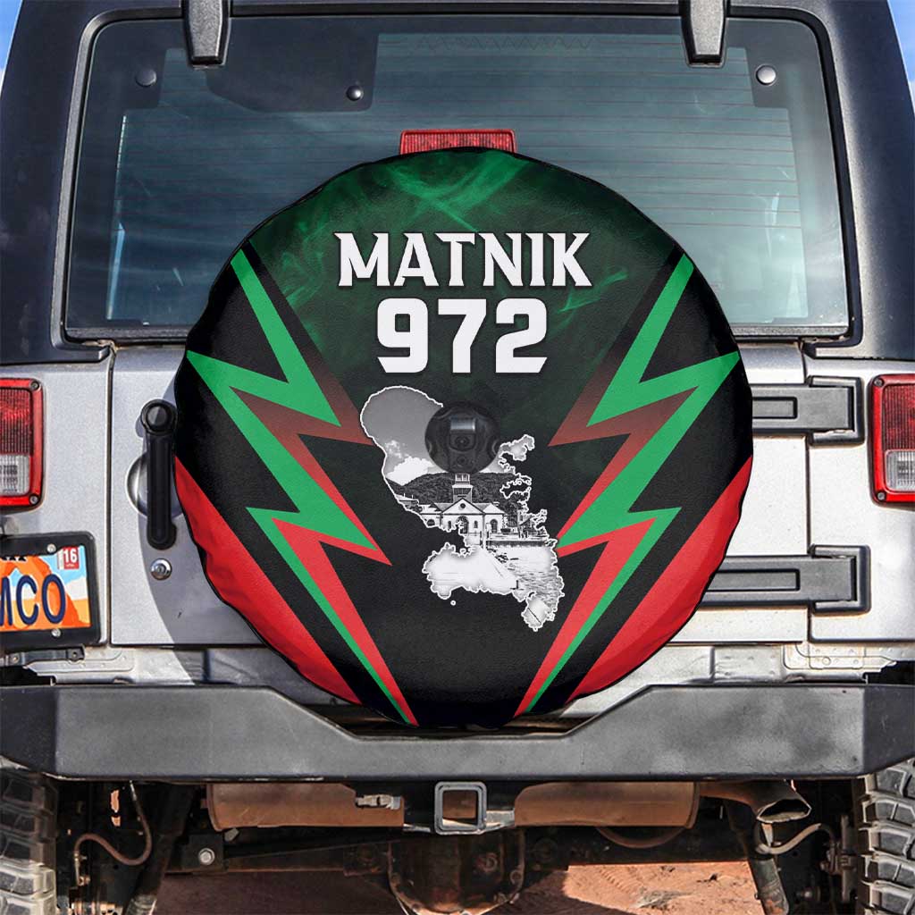 Martinique 972 Spare Tire Cover Matnik Map