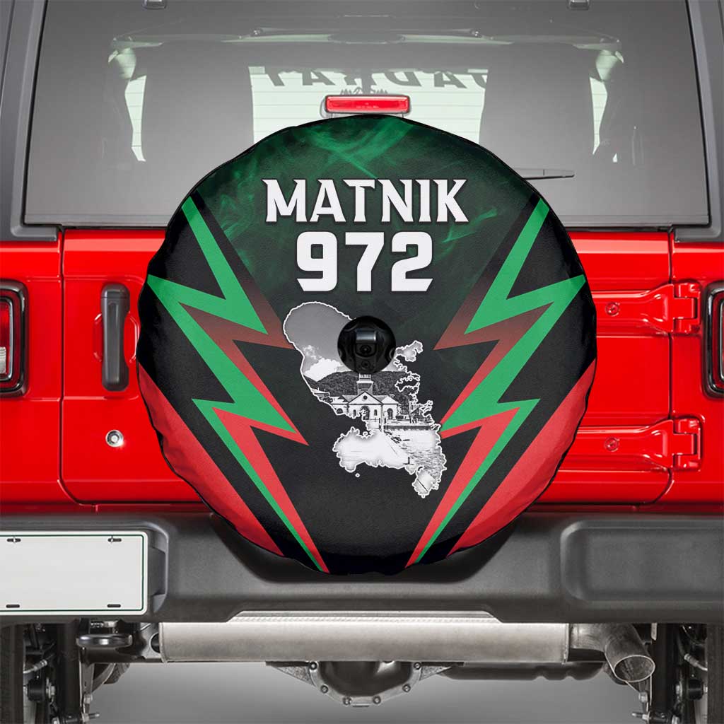 Martinique 972 Spare Tire Cover Matnik Map