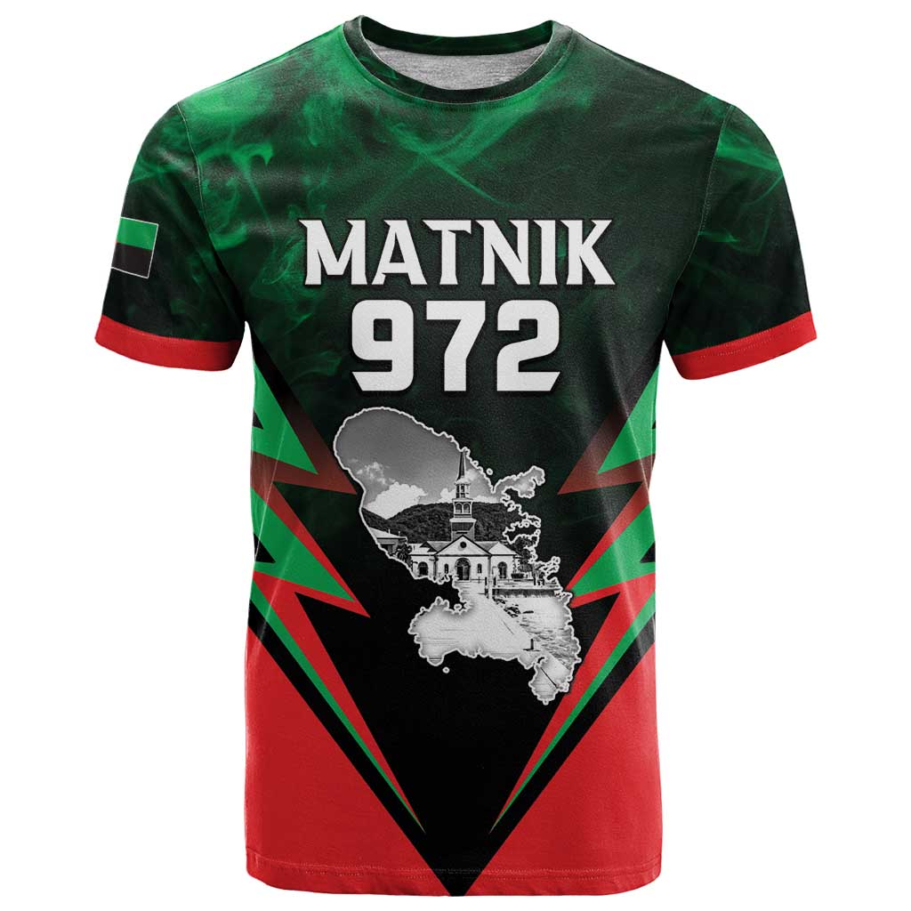 Personalized Martinique 972 T Shirt Matnik Map