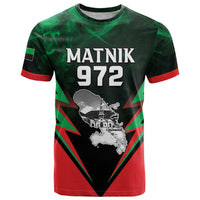 Personalized Martinique 972 T Shirt Matnik Map