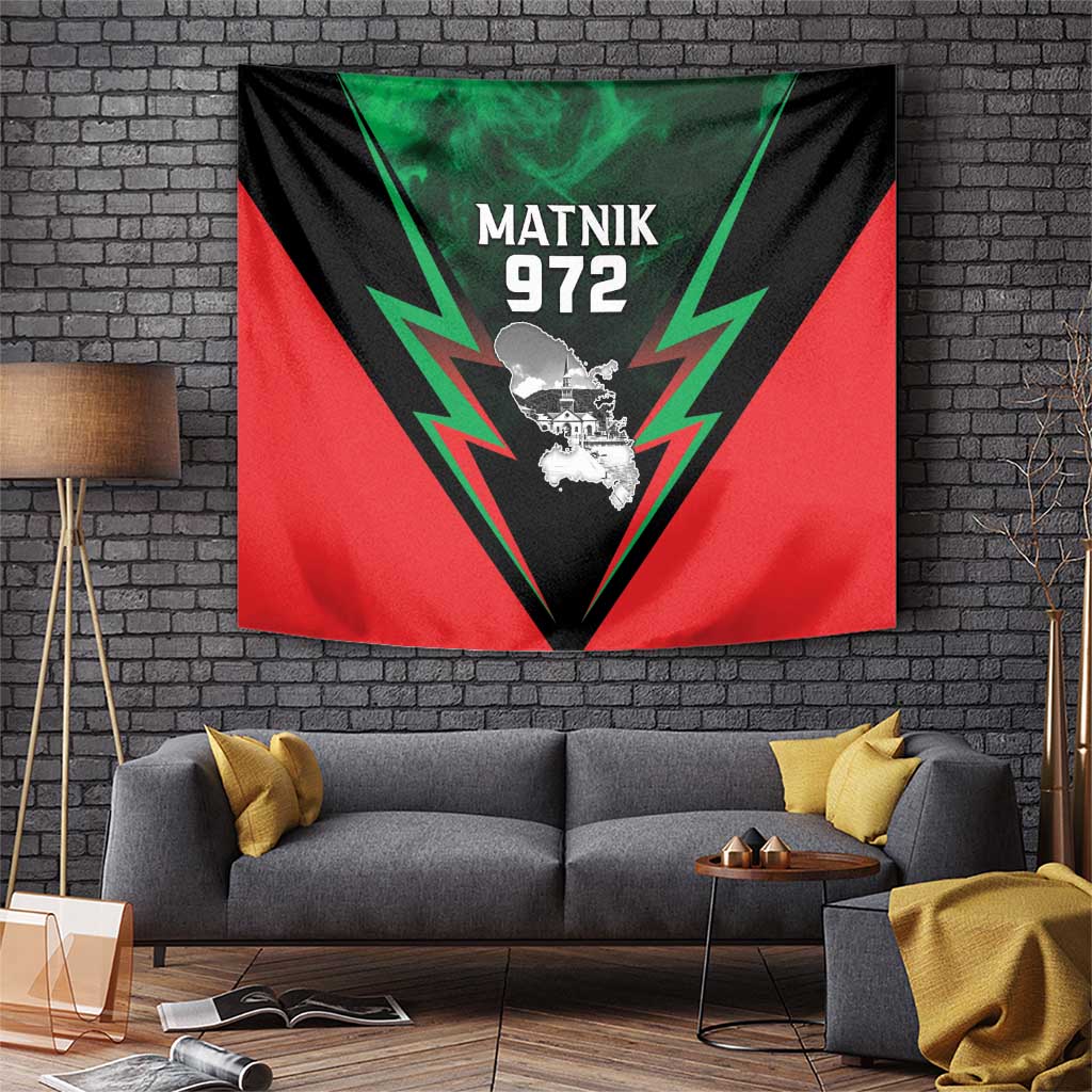 Martinique 972 Tapestry Matnik Map