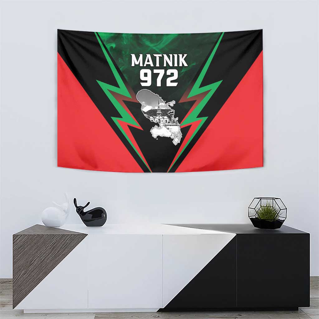 Martinique 972 Tapestry Matnik Map