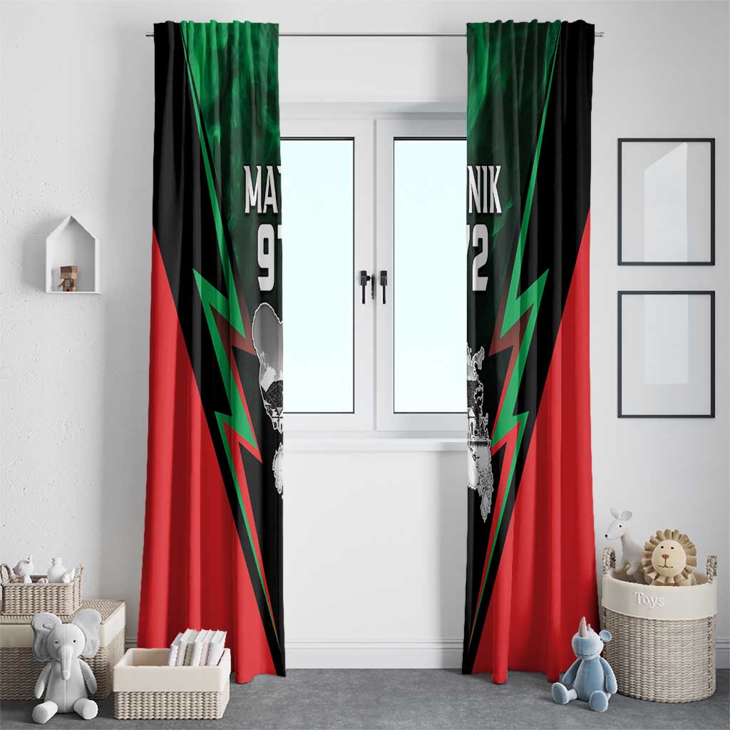 Martinique 972 Window Curtain Matnik Map