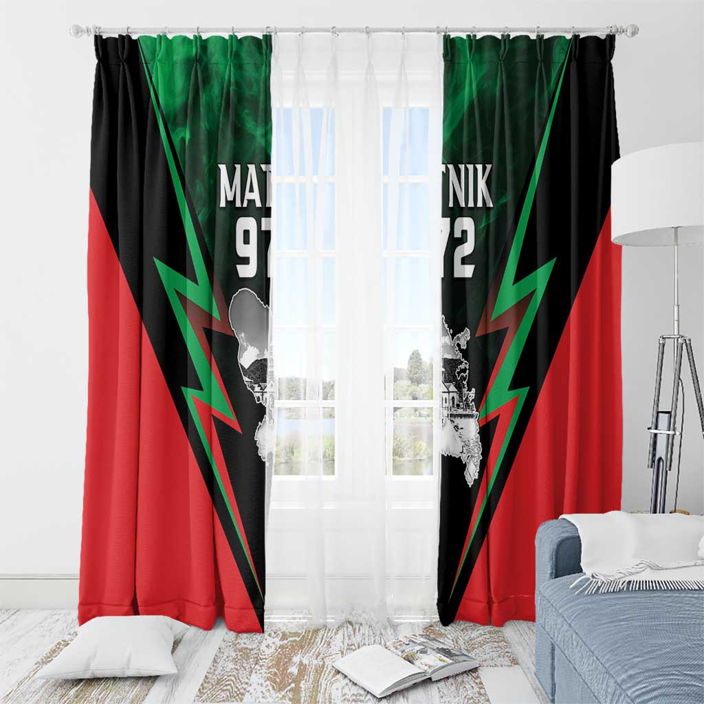 Martinique 972 Window Curtain Matnik Map