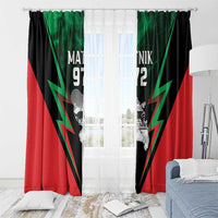 Martinique 972 Window Curtain Matnik Map