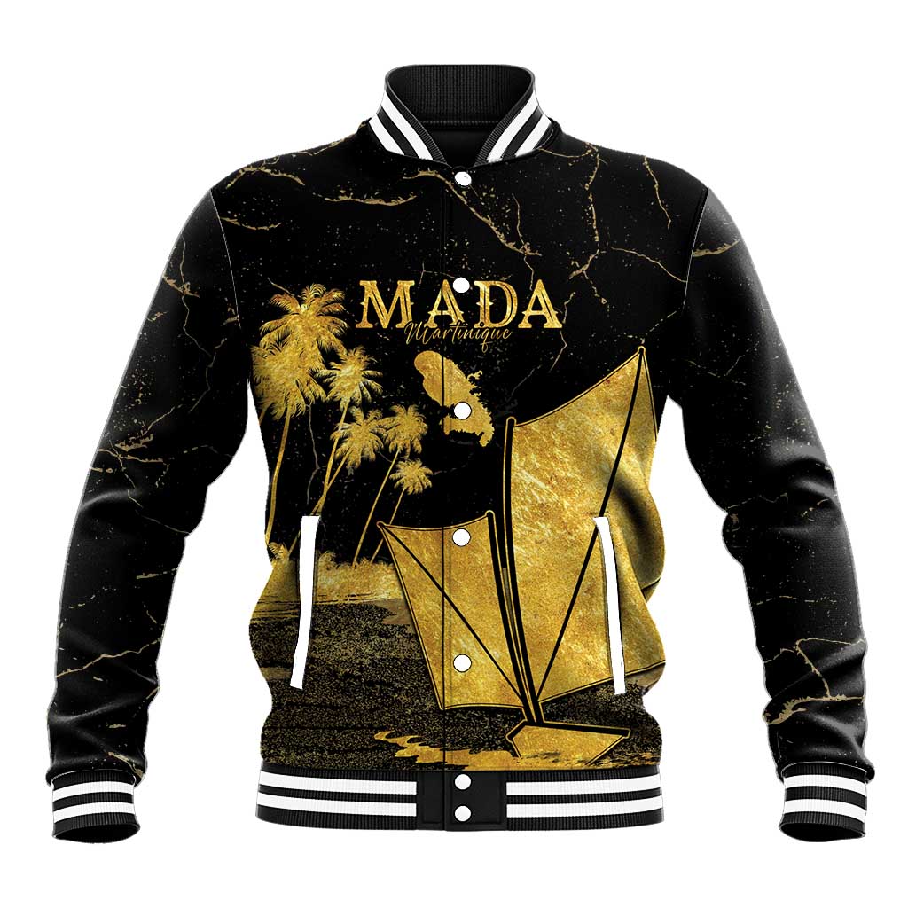 Mada Martinique Baseball Jacket Martinique Yole Gold