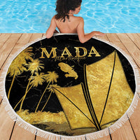 Mada Martinique Beach Blanket Martinique Yole Gold